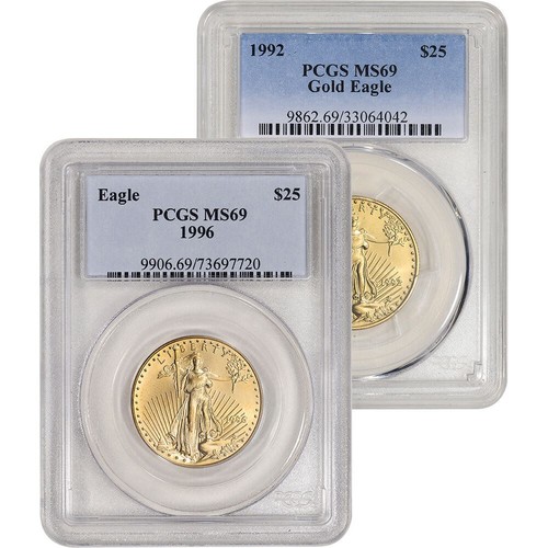 American gold eagle 25 - 1/2, $25